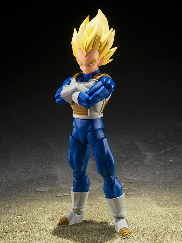 「ドラゴンボールZ」より「 超サイヤ人ベジータ〈危険なプライド〉」が完全新規造形で立体化！最新可動構造によりアクションポーズもバッチリ