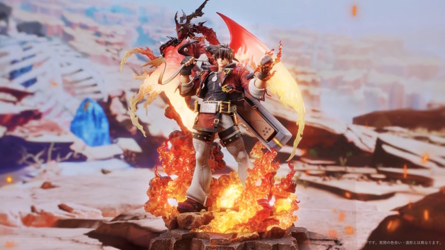 『ギルティギア』よりラムレザル、ソル、梅喧が1/4スケールスタチュー化！ギア細胞が活性化した姿や2本の特大剣も力強く再現