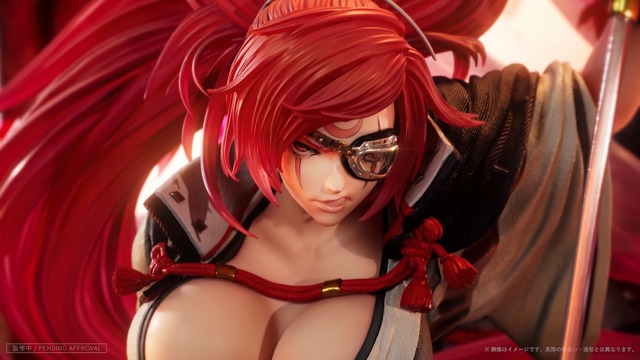 『ギルティギア』よりラムレザル、ソル、梅喧が1/4スケールスタチュー化！ギア細胞が活性化した姿や2本の特大剣も力強く再現