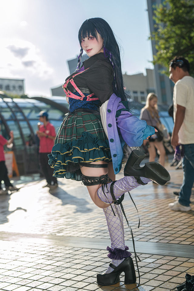 狂蘭メロコ「にじさんじ」／壱村 あん（X：@ancho_cos）