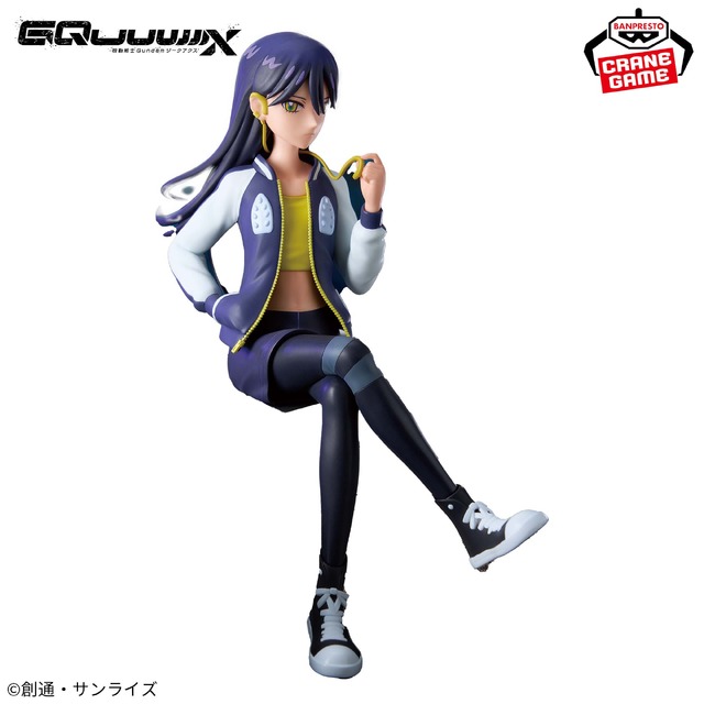 「ジークアクス」私服のマチュとニャアンが10月よりプライズ展開！約28cmの超巨大サイズ「限械突破 GQuuuuuuX（オメガ・サイコミュ起動前）」も