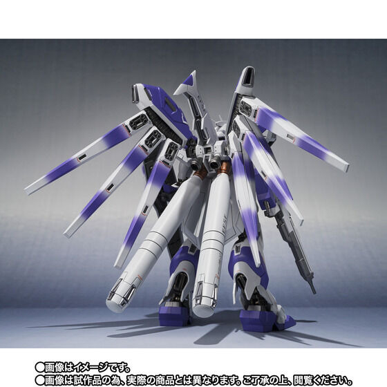 METAL ROBOT魂「 Hi-νガンダム」が抽選販売！特徴的な白と紫を基調としたカラーリングを彩色再現、各種武装も付属