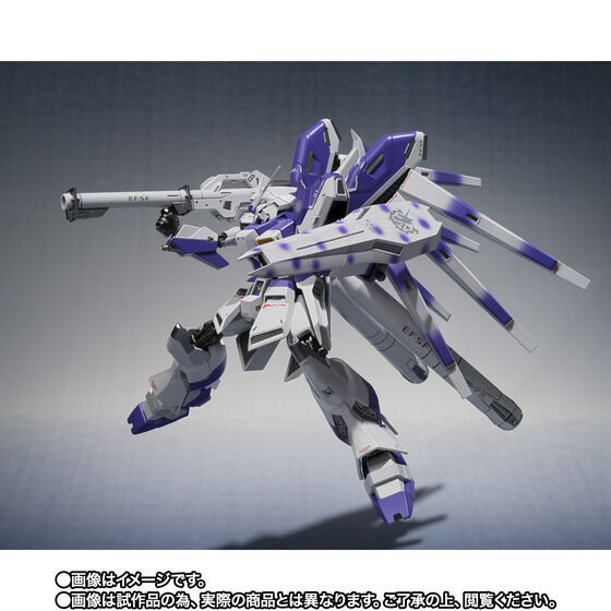 METAL ROBOT魂「 Hi-νガンダム」が抽選販売！特徴的な白と紫を基調としたカラーリングを彩色再現、各種武装も付属