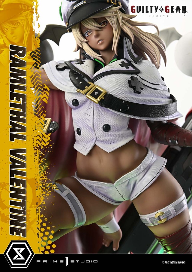 約20万円！『ギルティギア』より「ラムレザル」1/4スケールスタチューが予約開始―2本の特大剣も重厚感に満ちた再現度