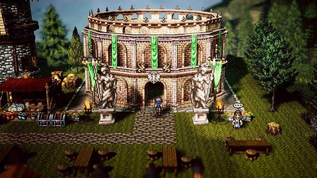『オクトパストラベラー0』新たなトラベラー4名と「タウンビルド」で建築可能な魔物闘技場、博物館が公開！HD-2D過去作とのセーブデータ連動も