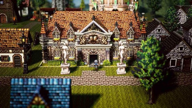 『オクトパストラベラー0』新たなトラベラー4名と「タウンビルド」で建築可能な魔物闘技場、博物館が公開！HD-2D過去作とのセーブデータ連動も