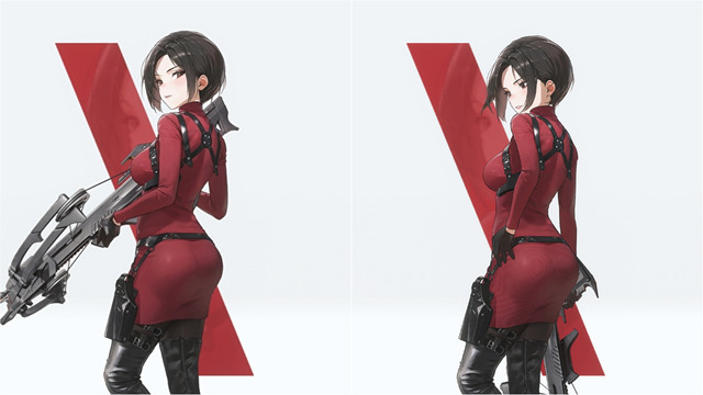『バイオ』「エイダ」のチャイナ服に「ジル」のボディスーツも！『勝利の女神：NIKKE』で活躍する姿や射撃姿勢を激写【フォトレポ】