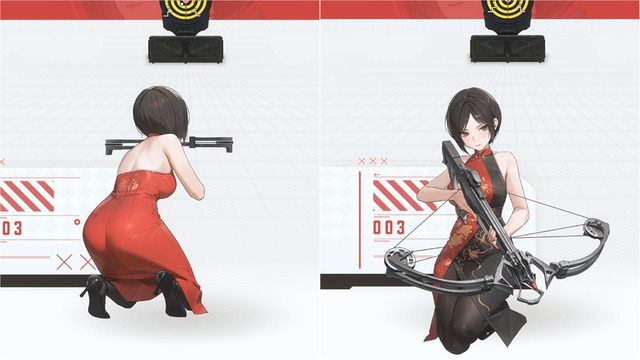『バイオ』「エイダ」のチャイナ服に「ジル」のボディスーツも！『勝利の女神：NIKKE』で活躍する姿や射撃姿勢を激写【フォトレポ】