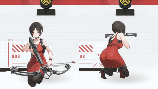 『バイオ』「エイダ」のチャイナ服に「ジル」のボディスーツも！『勝利の女神：NIKKE』で活躍する姿や射撃姿勢を激写【フォトレポ】