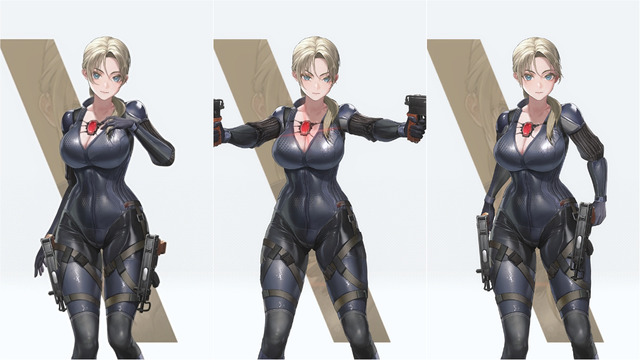 『バイオ』「エイダ」のチャイナ服に「ジル」のボディスーツも！『勝利の女神：NIKKE』で活躍する姿や射撃姿勢を激写【フォトレポ】