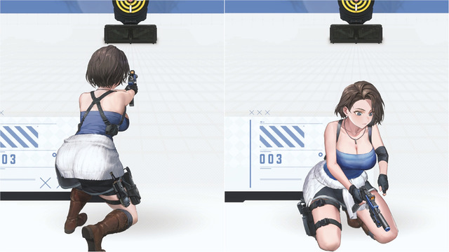『バイオ』「エイダ」のチャイナ服に「ジル」のボディスーツも！『勝利の女神：NIKKE』で活躍する姿や射撃姿勢を激写【フォトレポ】