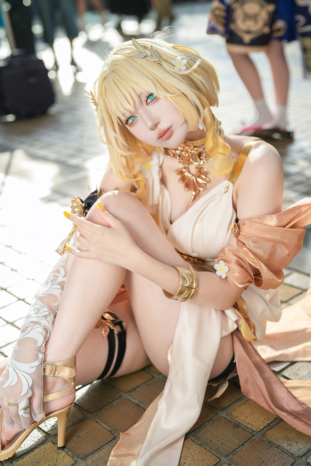 アグライア『崩壊:スターレイル』／桃寧くるみ（X：@_momo_kururu）