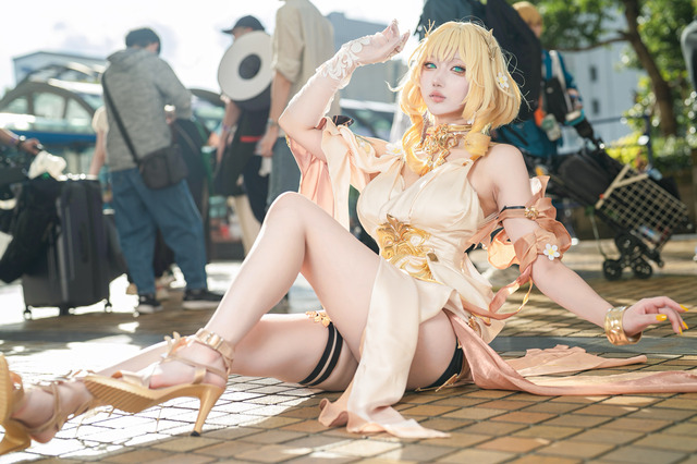 アグライア『崩壊:スターレイル』／桃寧くるみ（X：@_momo_kururu）