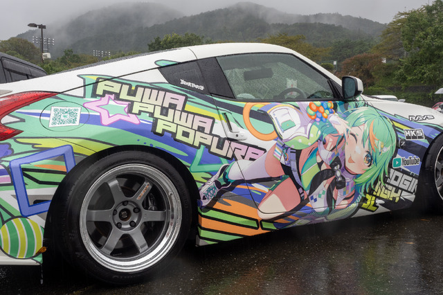 「あおぎり高校」に、Crazy Raccoon所属の人気VTuberまで！水もしたたる痛車まとめ【第九回 天下無双 東西最強痛車決戦 フォトレポ】