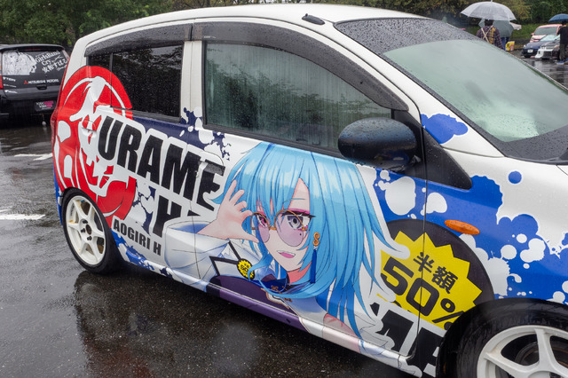 「あおぎり高校」に、Crazy Raccoon所属の人気VTuberまで！水もしたたる痛車まとめ【第九回 天下無双 東西最強痛車決戦 フォトレポ】