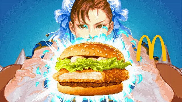 『ストリートファイター』×マクドナルドが初コラボ！期間限定バーガー3種を10月22日より販売―「ベガ・スマイル」と対戦する『スト2』仕様のCMも