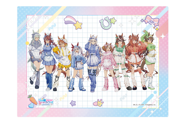 オグリたちがメイド風のオリジナル衣装に！アニメ「ウマ娘 シングレ」キャラポップストアが期間限定開催