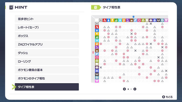 ポケモンのタイプ相性をバッチリ理解できる！ パッケージ版『ポケモンレジェンズZ-A』には紙の「タイプ相性表」が付属して便利