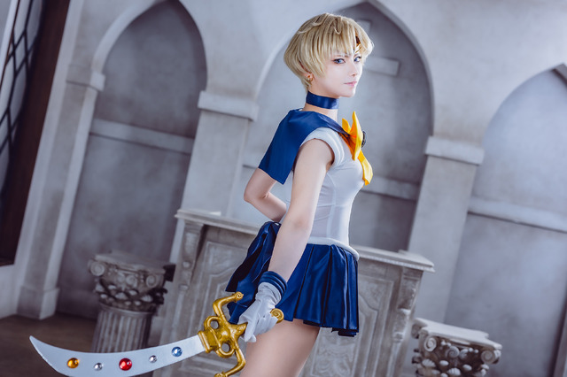 セーラーウラヌス「美少女戦士セーラームーン」／まみち（X：@Mamichi_913）