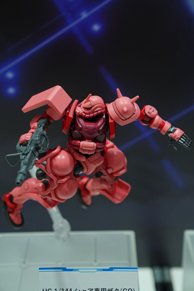 「機動戦士ガンダム ジークアクス」新作ガンプラ「HGハンブラビ」発表！「BANDAI SPIRITS」ブースでジオン脅威のMS群が一挙展示【イベントレポート】