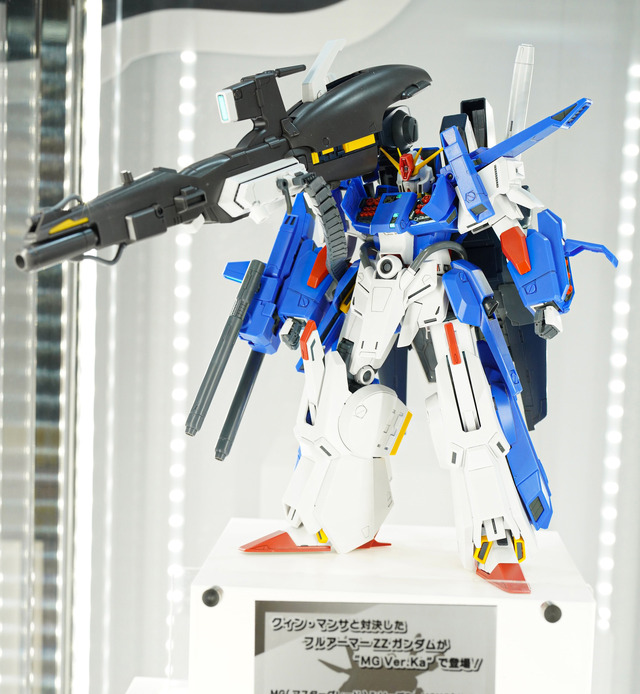 「PGU νガンダム」から「フルアーマーZZガンダム Ver.Ka」、「グスタフ・カール00型」まで、宇宙世紀を駆け抜けたMSの展示が熱い！【イベントレポート】
