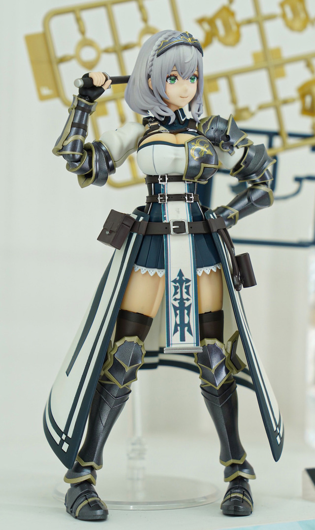 「ホロライブ」白銀ノエルも登場！自由なポージングで、フィギュアとは違った楽しさの美少女プラモ世界がディープ【イベントレポート】