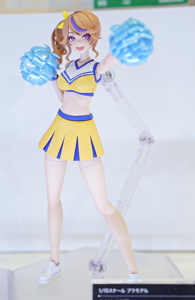 「ホロライブ」白銀ノエルも登場！自由なポージングで、フィギュアとは違った楽しさの美少女プラモ世界がディープ【イベントレポート】