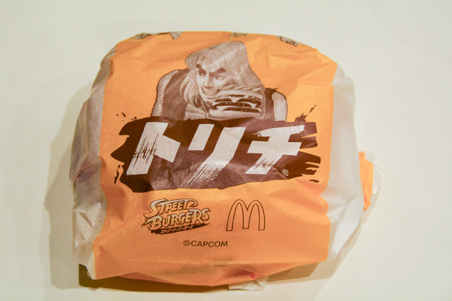 「ストリートファイター」×マクドナルド！ リュウ、春麗、ケンのバーガーは、味も包装紙のデザインも見どころ満載【試食会レポ】