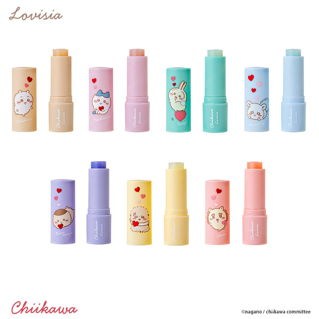 “ちょこん”と乗ったマスコットが可愛すぎる！Lovisia「ちいかわ」コラボコスメ第5弾としてハンドクリームとリップクリームが10月31日より販売