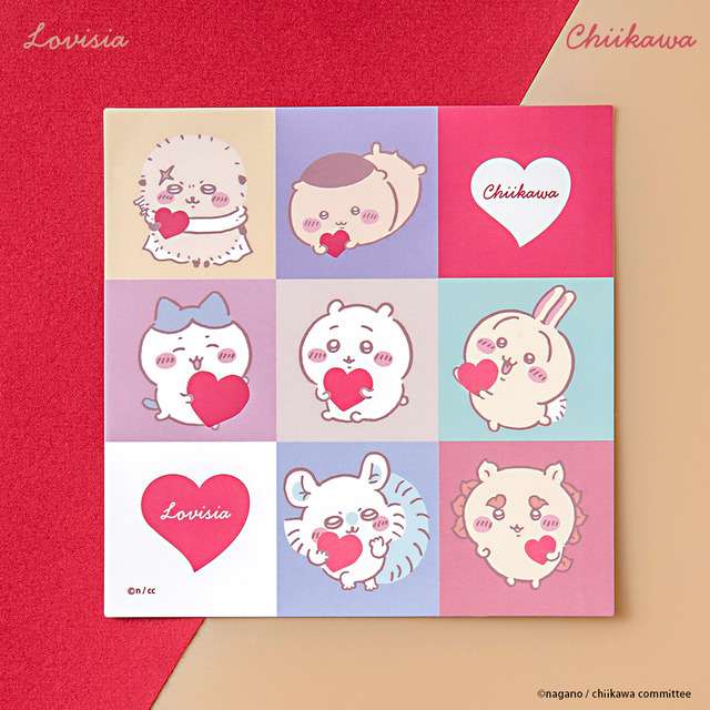 “ちょこん”と乗ったマスコットが可愛すぎる！Lovisia「ちいかわ」コラボコスメ第5弾としてハンドクリームとリップクリームが10月31日より販売