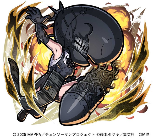 デンジ&レゼはじめ、マキマや天使の悪魔らが登場！『コトダマン』×劇場版「チェンソーマン レゼ篇」コラボが10月24日開催