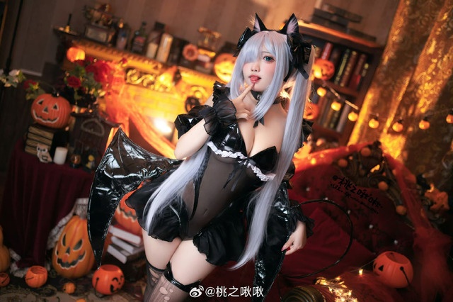 ジェーナス『アズールレーン』／桃之啾啾（Weibo：@桃之啾啾）