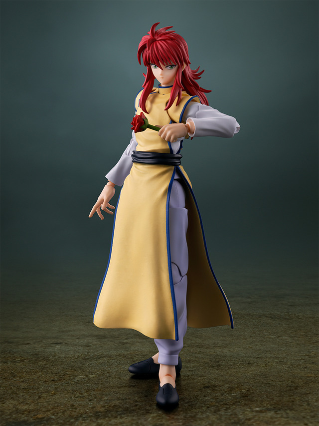 ローズウィップは自由自在！「幽☆遊☆白書」より「蔵馬」がアクションフィギュア化ーオプション豊富な「浦飯幽助」も再販へ