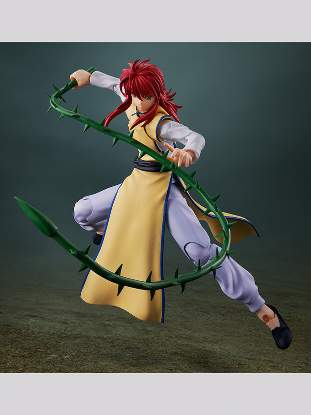 ローズウィップは自由自在！「幽☆遊☆白書」より「蔵馬」がアクションフィギュア化ーオプション豊富な「浦飯幽助」も再販へ