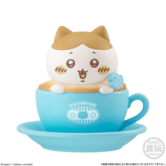 「ちいかわ」たちが、ラテアートになっちゃった！小物入れにもなる食玩「キャラテアートケース」全8種がどれも可愛い