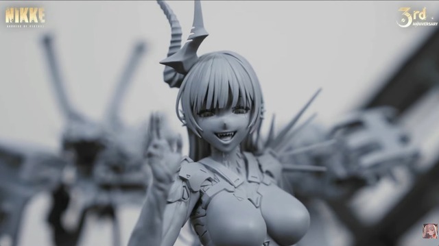 『勝利の女神:NIKKE』「ラピ：レッドフード」と「ベヒモス」が作中シーンを再現するフィギュアに！“ニケ創造の謎”に迫る展覧会など、ゲーム外展開もアツい