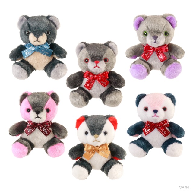 葛葉、叶、ルンルンなどラインナップ！「NIJIベアキーホルダー Vol.2」10月27日18時より発売