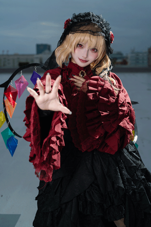 フランドール・スカーレット／とがみ（X：@nonbiricos）