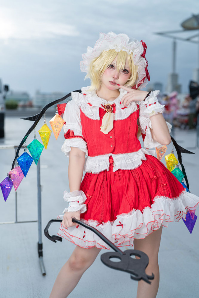 フランドール・スカーレット／世界えるか（X：@Erukakundayo）