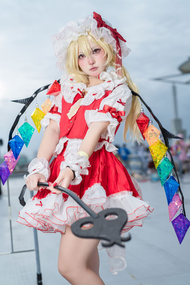 フランドール・スカーレット／世界えるか（X：@Erukakundayo）