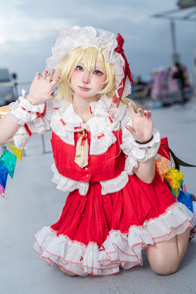 フランドール・スカーレット／世界えるか（X：@Erukakundayo）