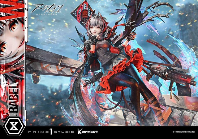 約13万円の迫力…！『アークナイツ』より「W」が“昇進2”デザインでスタチュー化