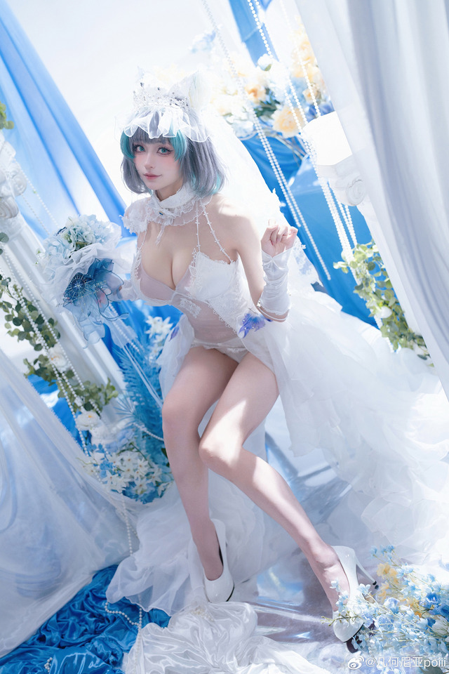 チェシャー『アズールレーン』／几何尼亞 poii（Weibo：几何尼亞 poii）