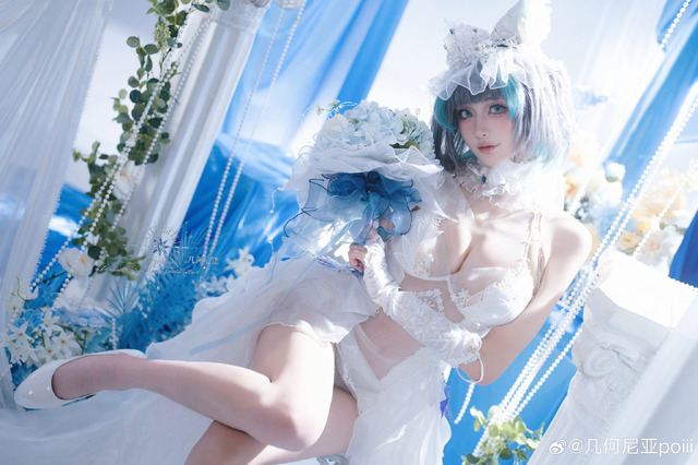 チェシャー『アズールレーン』／几何尼亞 poii（Weibo：几何尼亞 poii）