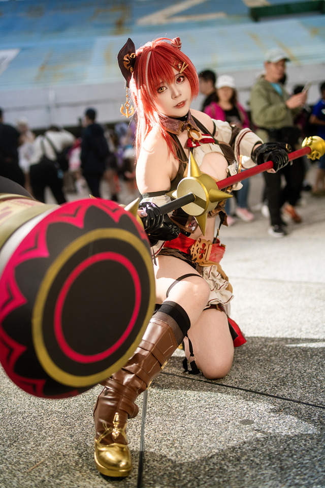 宝鐘マリン「ホロライブ」／草莓淡糕（Instagram：moonlight_rin）