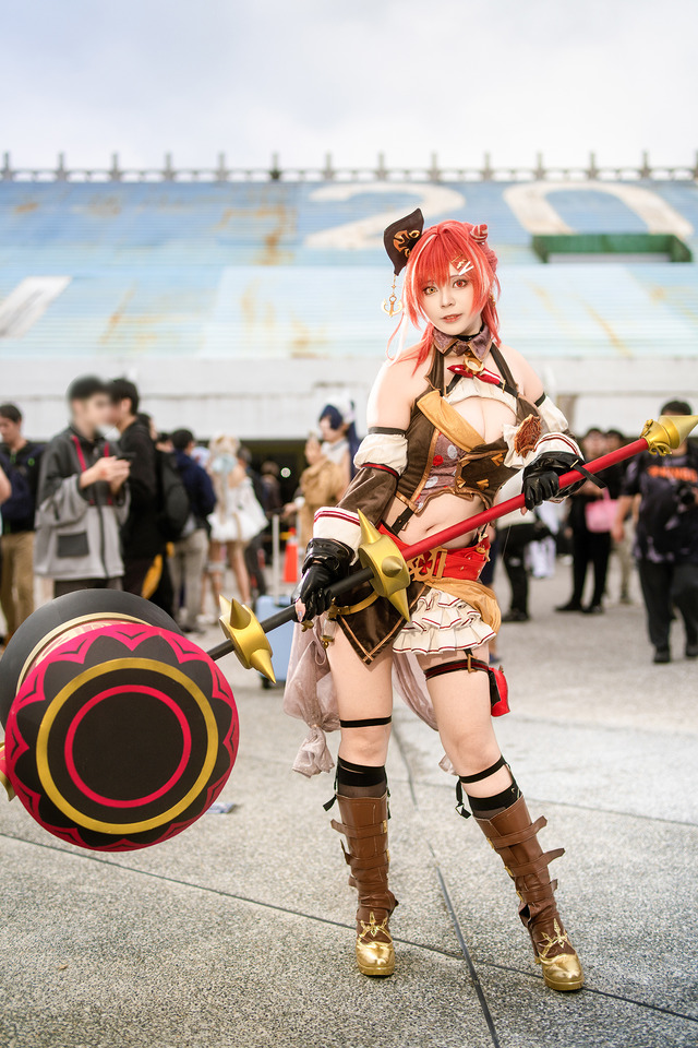 宝鐘マリン「ホロライブ」／草莓淡糕（Instagram：moonlight_rin）