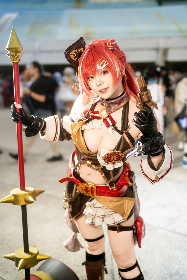 宝鐘マリン「ホロライブ」／草莓淡糕（Instagram：moonlight_rin）