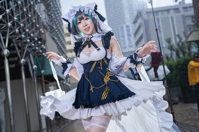 チェシャー『アズールレーン』／猫宮みそ（X：@amamiso921）