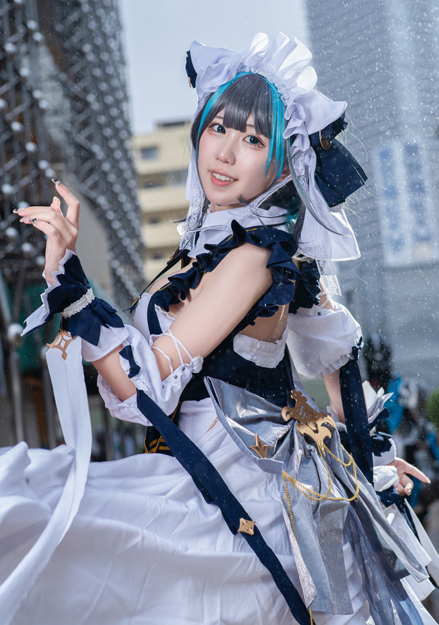 チェシャー『アズールレーン』／猫宮みそ（X：@amamiso921）