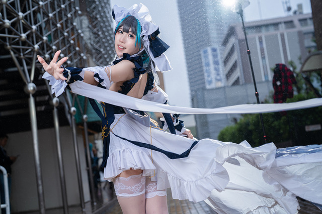 チェシャー『アズールレーン』／猫宮みそ（X：@amamiso921）